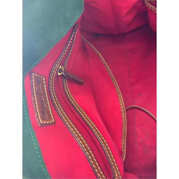 Dooney & Bourke Leather Handbag Brown Florentine Vachetta Leather Satchel Bag mi - Picture 11 of 13